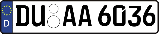 DU-AA6036