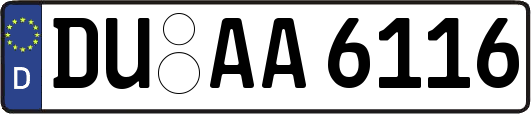 DU-AA6116
