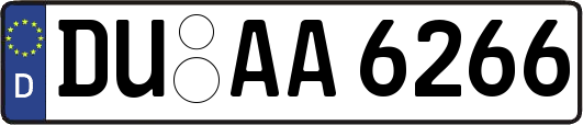 DU-AA6266