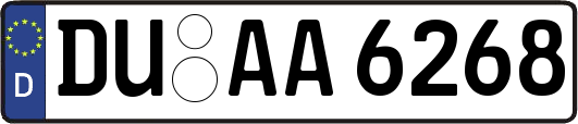 DU-AA6268
