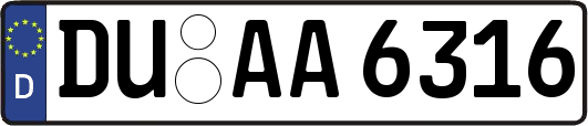 DU-AA6316