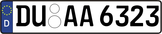 DU-AA6323