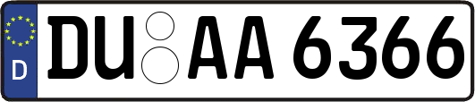 DU-AA6366