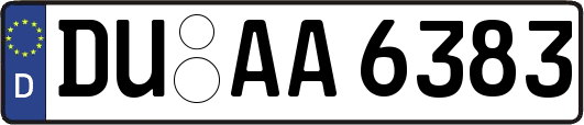 DU-AA6383