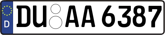 DU-AA6387