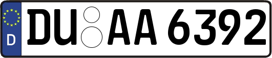 DU-AA6392