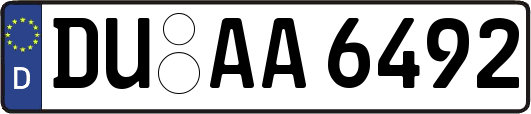 DU-AA6492