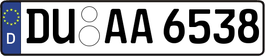 DU-AA6538