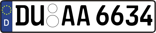 DU-AA6634