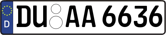 DU-AA6636