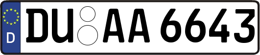 DU-AA6643