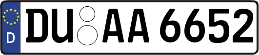 DU-AA6652