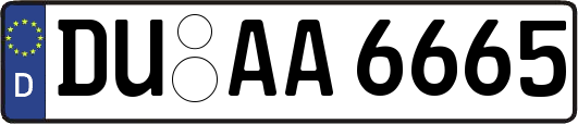 DU-AA6665