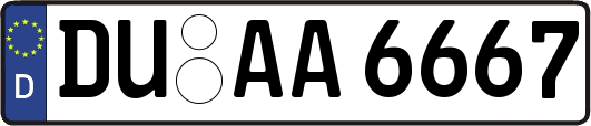 DU-AA6667