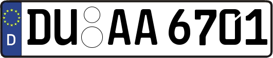 DU-AA6701