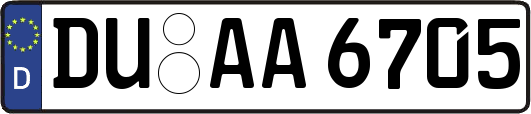 DU-AA6705