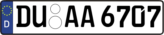 DU-AA6707