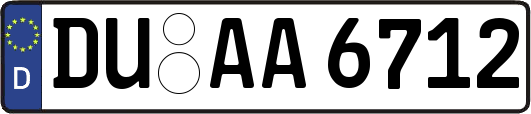 DU-AA6712
