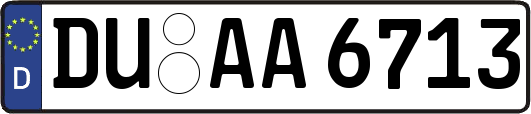 DU-AA6713