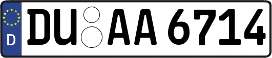 DU-AA6714