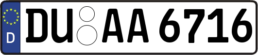 DU-AA6716