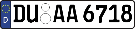 DU-AA6718