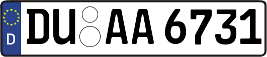 DU-AA6731