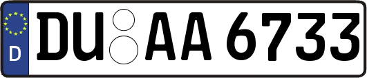 DU-AA6733
