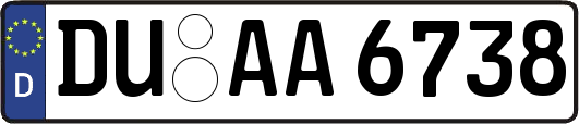 DU-AA6738