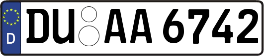 DU-AA6742