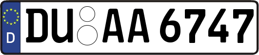 DU-AA6747
