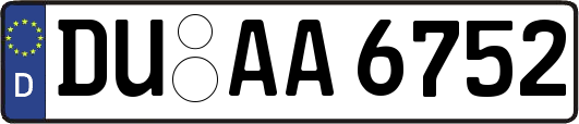 DU-AA6752