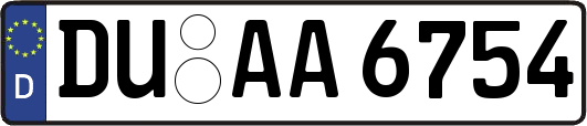 DU-AA6754