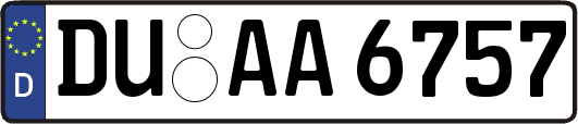 DU-AA6757