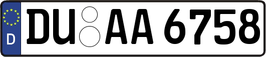DU-AA6758