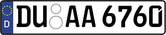 DU-AA6760