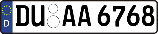 DU-AA6768
