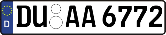 DU-AA6772