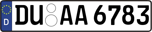 DU-AA6783