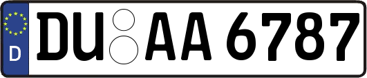 DU-AA6787