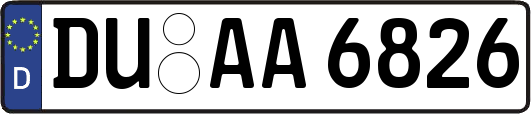 DU-AA6826