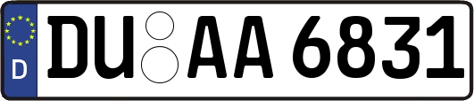 DU-AA6831