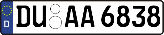 DU-AA6838