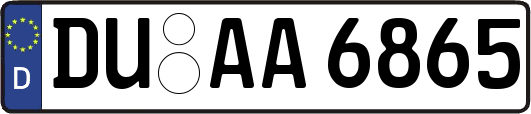 DU-AA6865