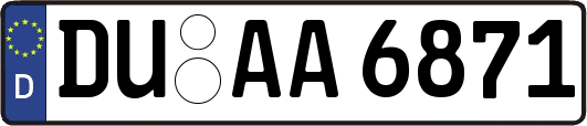 DU-AA6871