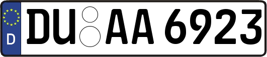 DU-AA6923