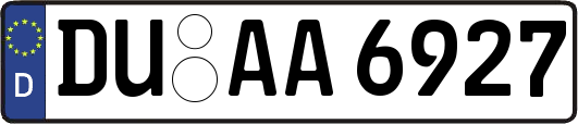 DU-AA6927