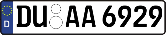 DU-AA6929