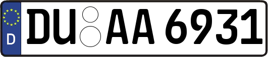 DU-AA6931