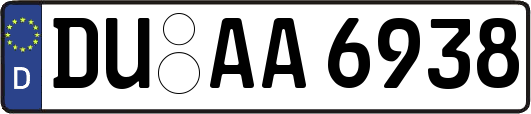 DU-AA6938